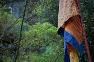 Image of a prayer flag