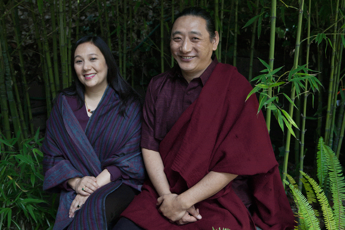 Image of Pema and Lama Palzang