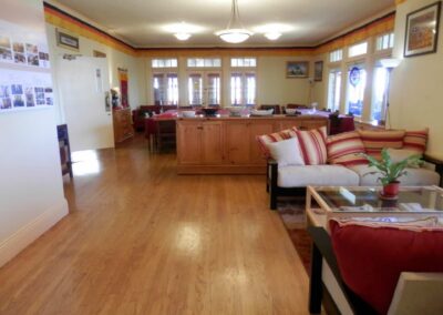 Image of the dining area at the Nyingma Institute